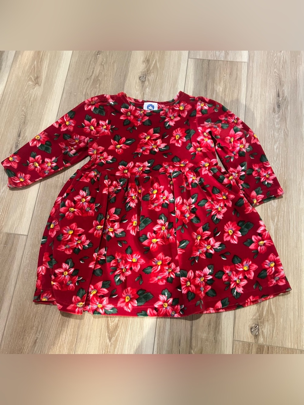 Vintage Cotton Resources Floral Dress – Size 6X